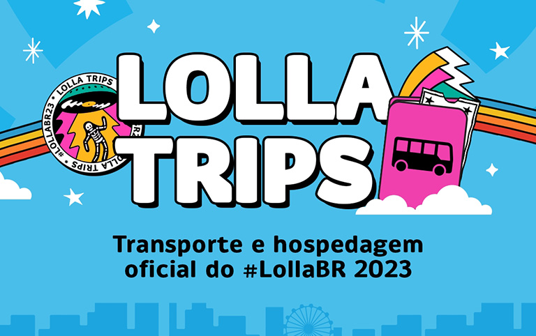 ilustração do festival Lollapalooza Brasil 2023
