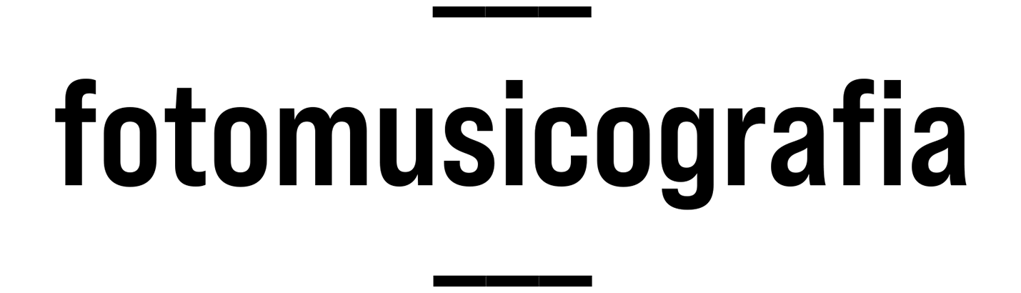 logotipo em preto e branco de fotomusicografia por difgomez