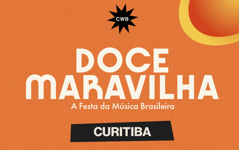 Imagem colorida com logo do Festival Doce Maravilha - Edição Curitiba 2024