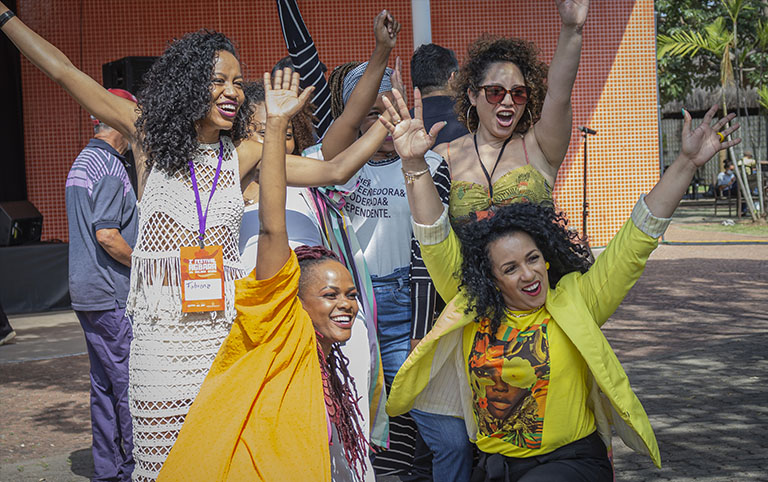 Fotografia colorida de Festival Agbara da Mulher Negra 2022 - Acervo Divulgação